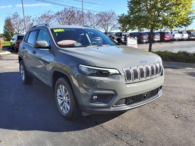 2021 jeep cherokee latitude lux