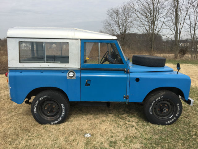 1969 land rover defender series iia runs & drives great! w tons of extra parts