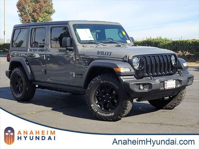 2020 jeep wrangler unlimited willys 4x4