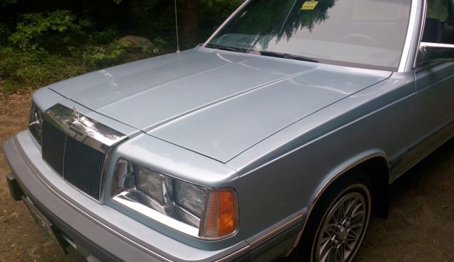 1988 chrysler lebaron mint-only 33k-rebuilt engine 7000 miles