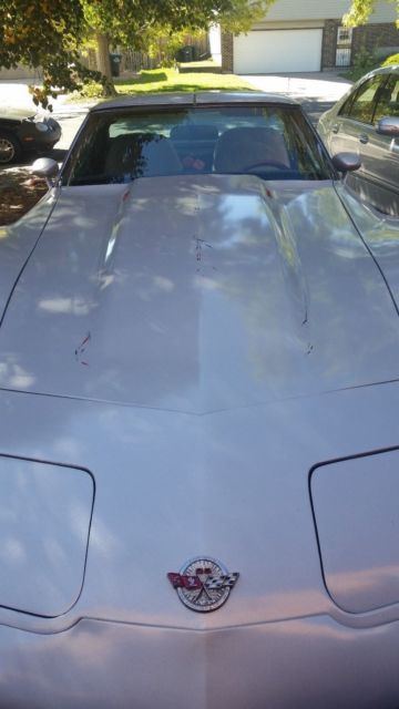 beautiful 1978 c-3 silver anniversary corvette