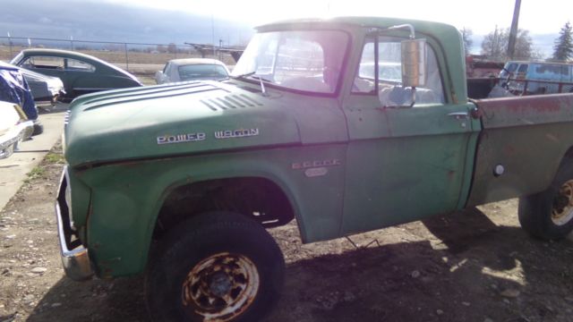 1966 dodge power wagon 4x4 w200 383 4spd ****no reserve***