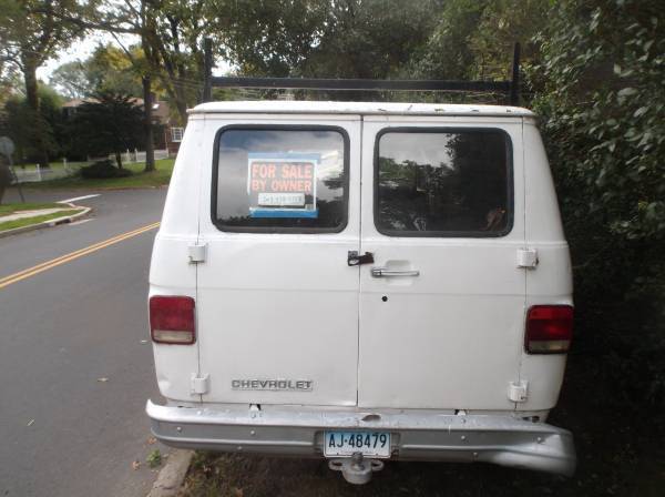 1986 chevy 3/4 ton work van--runs well