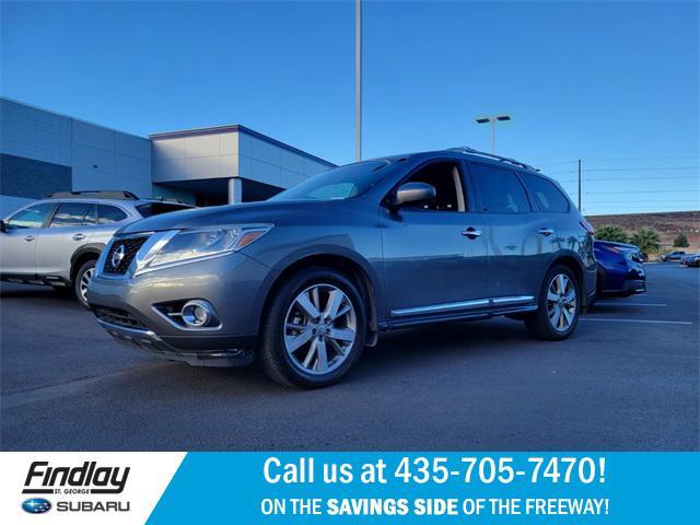 2016 nissan pathfinder platinum