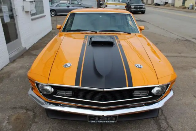 1970 ford mustang mach 1 super cobra jet 4speed