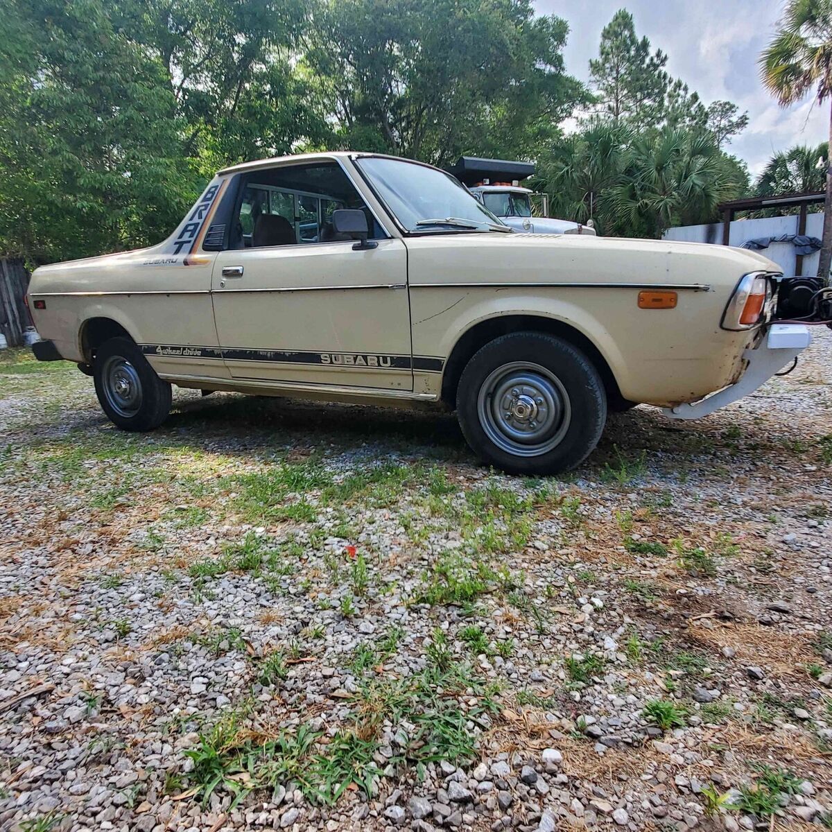 1978 subaru brat pickup brown