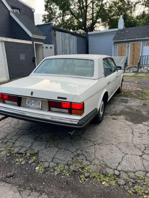 1981 rolls-royce silver spur sedan white rwd automatic