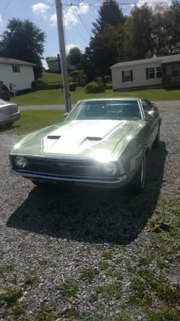1971 mustang fast back no reserve