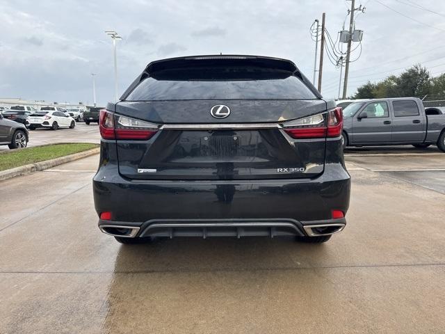 2022 lexus rx 350 f sport handling