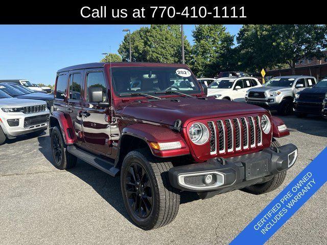 2021 jeep wrangler unlimited 4xe sahara
