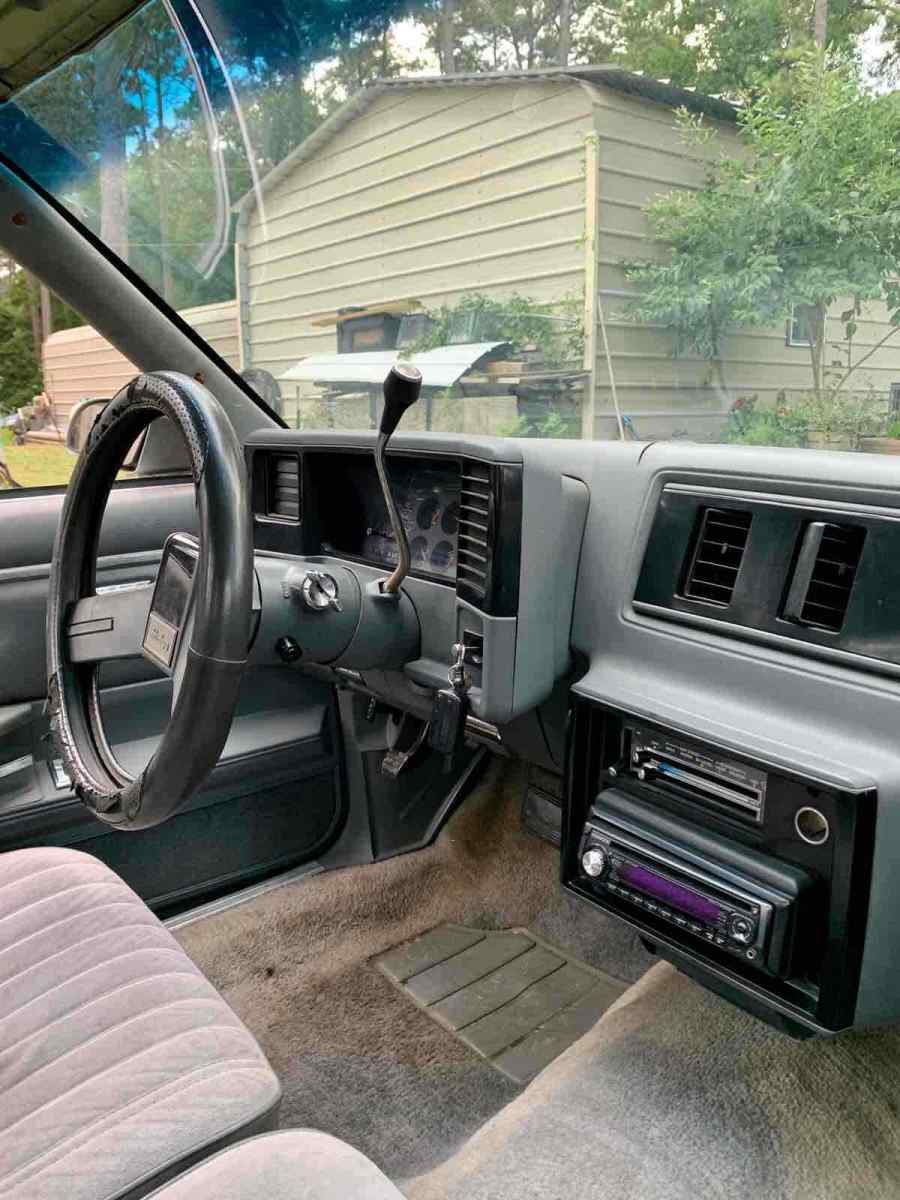 1987 gmc caballero pickup grey rwd automatic