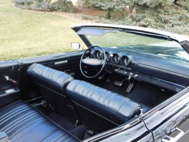 classic convertible 2 door 1968 black ford torino gt 302 v8 nice no reserve