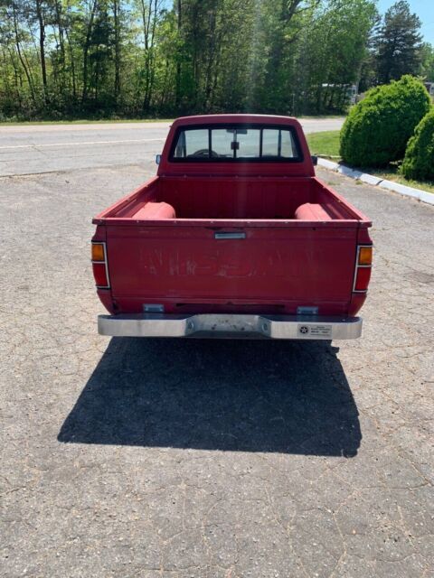 1984 nissan other pickups pickup red rwd manual st classic mini truck