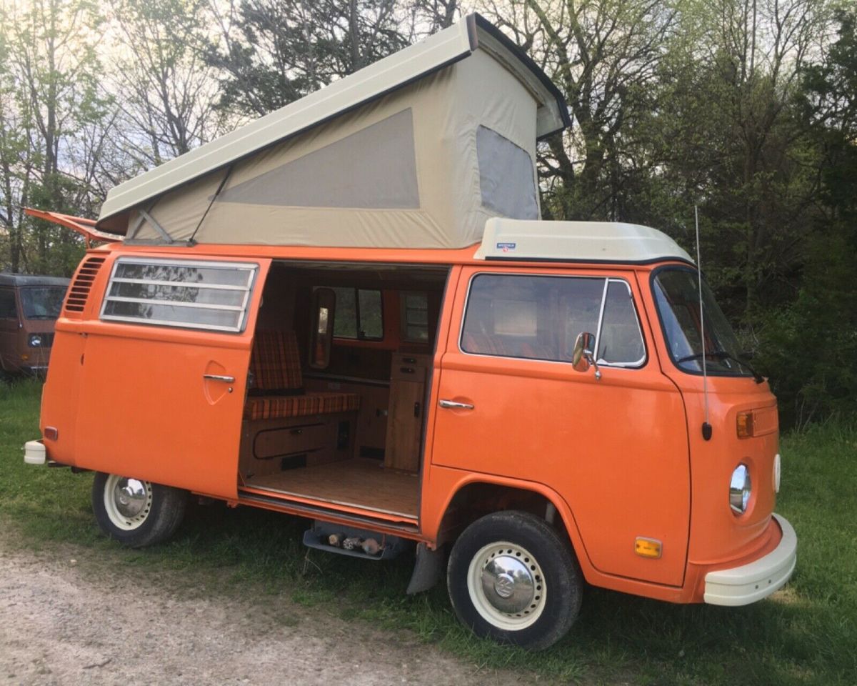 1974 volkswagen westfalia bus vanagon camper