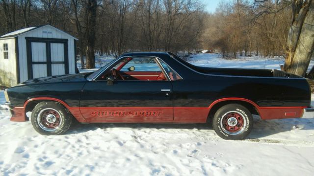 1978 chevy el camino super sport rare factory ss 350 with 39,900 miles! 79 80 81