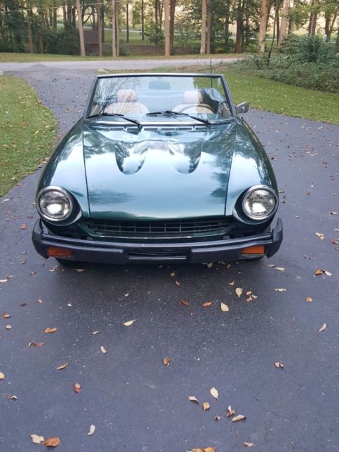 1977 fiat 124 spider convertible classic