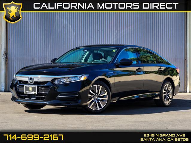 2018 honda accord hybrid base