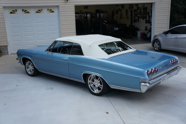 1965 chevrolet impala convertible, smooth driver, nice, stored 30 years