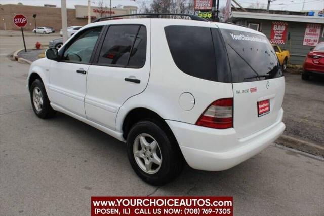 2001 mercedes-benz m-class ml 320 awd 4matic 4dr suv