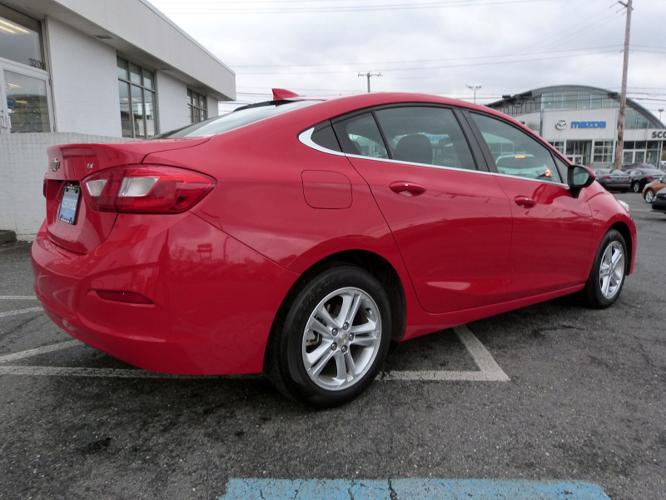 certified 2017 chevrolet cruze lt sedan allentown, pa 18103 for sale in allentown, pennsylvania