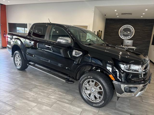 2019 ford ranger lariat 4x4 4dr supercrew 5.1 ft. sb