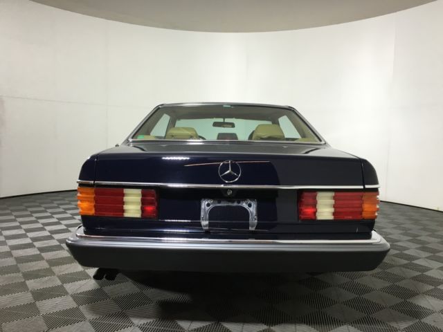 1988 mercedes-benz 560sec base coupe 2-door 5.6l
