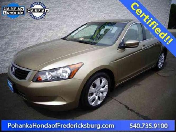 2009 honda accord sdn ex-l in fredericksburg, va