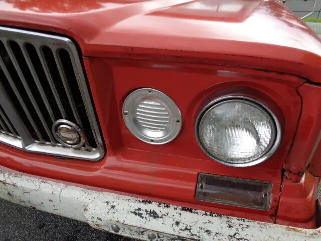 1969 jeep j2000 kaiser 4x4 350 dauntlass 4 speed pick up runs good clean title