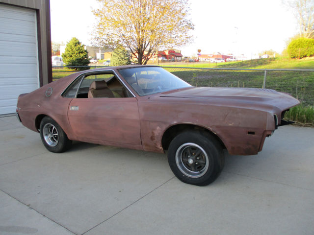 1969 american motors amx 390 4sp. go pac