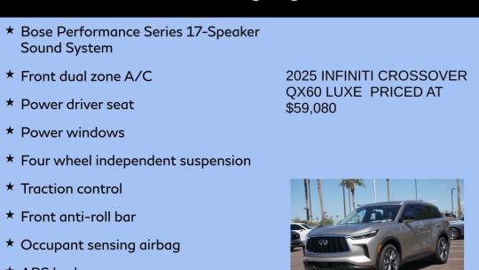 2025 Infiniti QX60