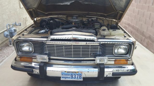 1984 jeep grand wagoneer woody