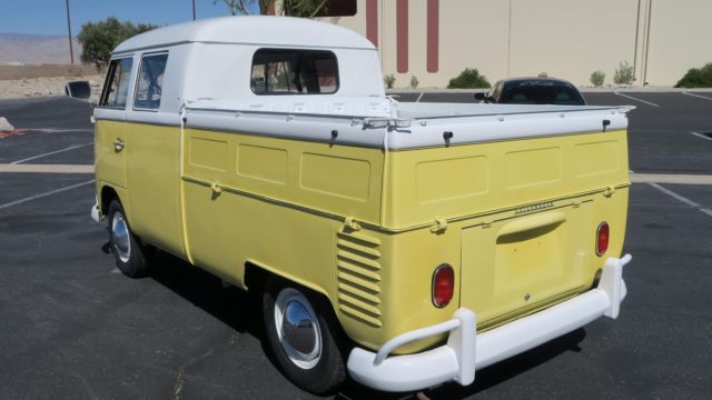 1965 volkswagen transporter transporter double cab kombi! rare! 1600 restored!