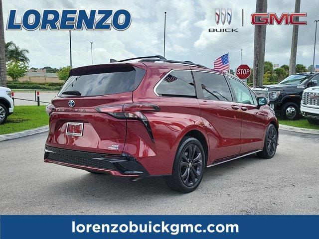 2022 toyota sienna xse 7 passenger