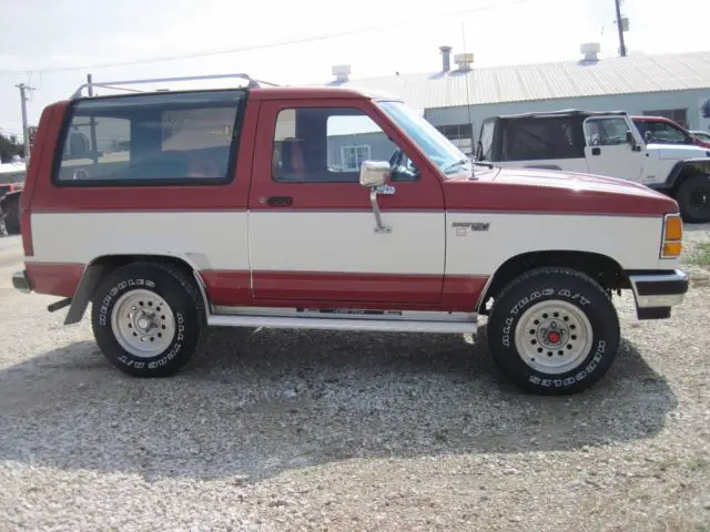 1989 ford bronco ii all original 6 cyl. 4x4 auto - factory air - great interior