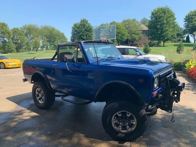 1978 international scout ii hard top soft top sound system sky-jacker lift 33's