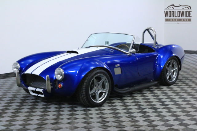1965 blue factory five 427. 5.0l fuel injected!