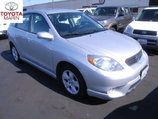 2007 toyota matrix xr 5-speed manual..wow!!..like new!!..must see!!..one owner in san rafael, ca