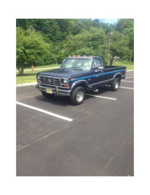 1985 f150 4x4 ford lariat pickup truck