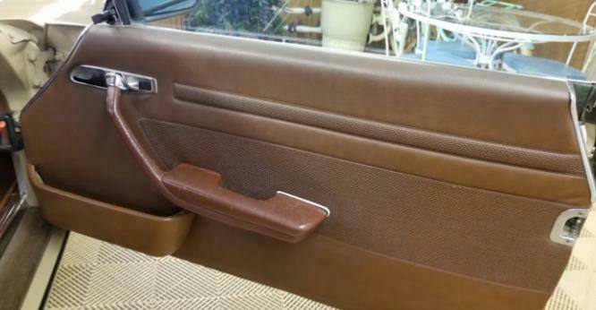 1973 mercedes benz 450sl roadster 77k miles rare color combination