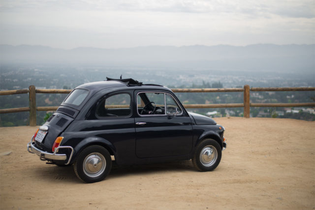 beautiful fiat 500l from italy