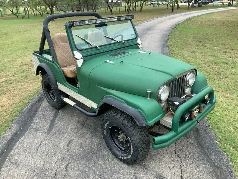 1979 jeep cj-5 10600 miles green jeep