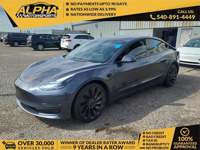 2022 tesla model 3 performance