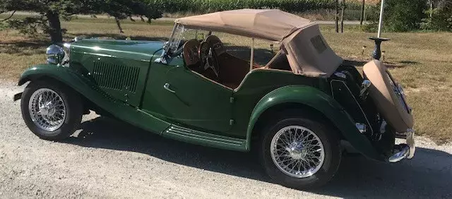 1953 mg-td, classic collector car, frame off restoration completed