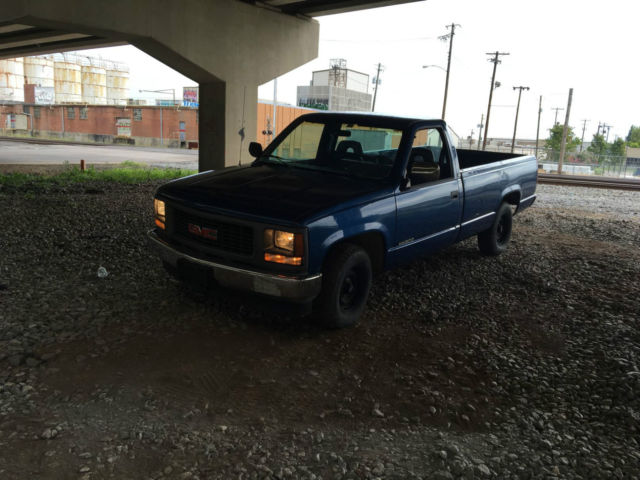 1994 gmc sierra 1500 truck long bed - surplus - police auction