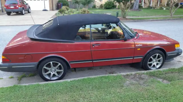 1987 saab 900 turbo convertible 2-door 2.0l