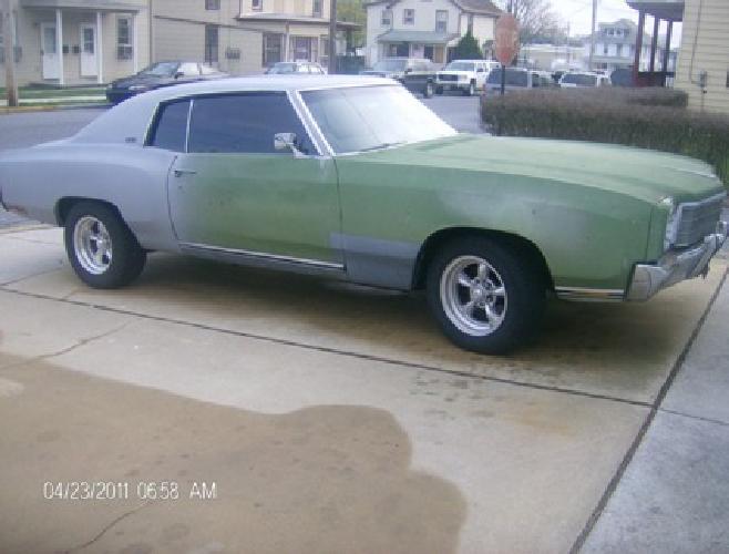 obo 1970 chevy monte carlo in palmyra, pa