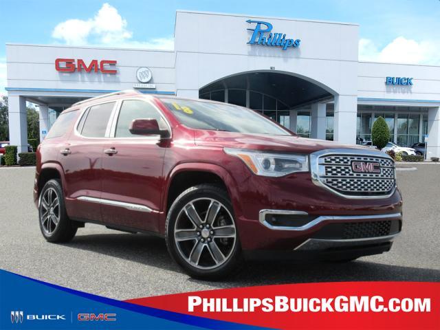 2018 gmc acadia denali