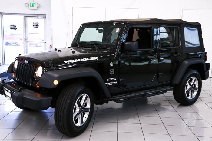used 2012 jeep wrangler 4wd unlimited sport white marsh, md 21162 for sale in white marsh, maryland