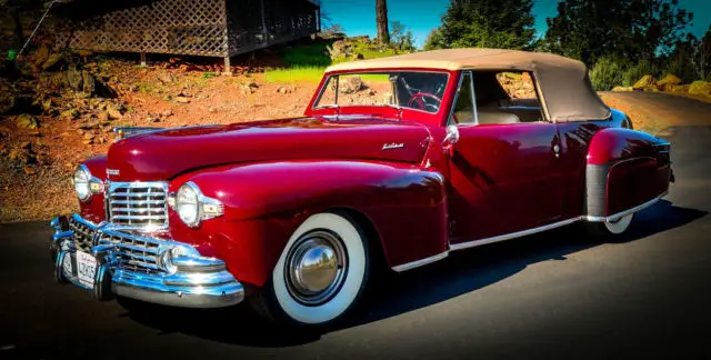 1948 lincoln continental convertible…very rare
