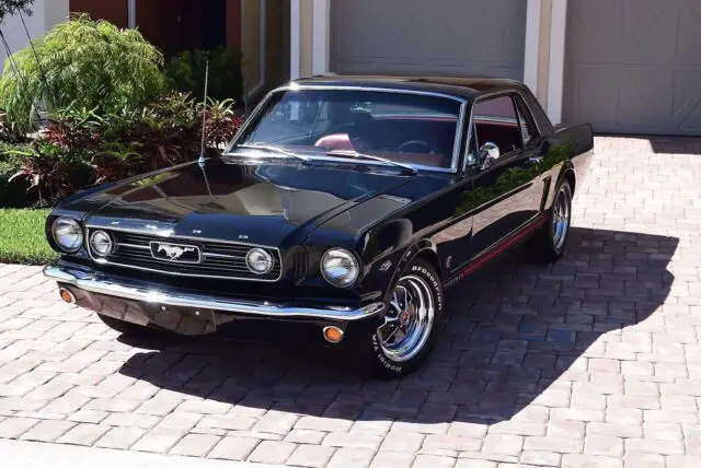 1966 ford mustang gt 4 speed coupe true a code factory a/c